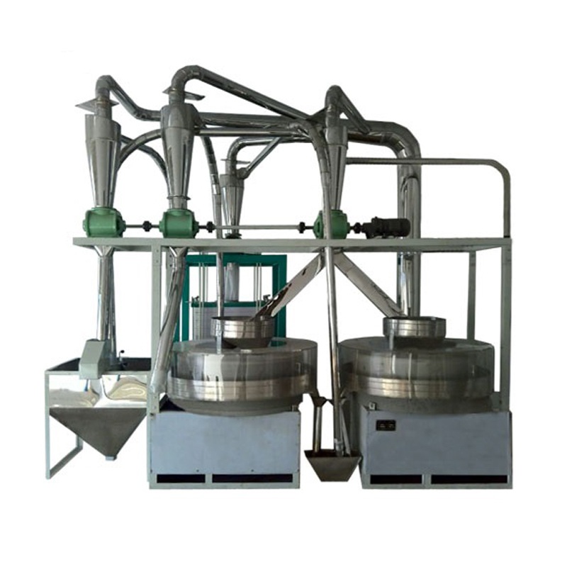 石磨面粉機雙組（平篩）